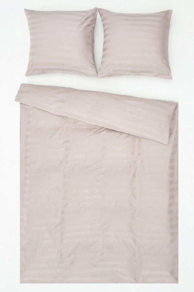 1 + 2 Пододеяльник и 2 наволочки страйп-сатин "ЕА-Орех", 70х70 см (15-0703, "ЕА") (240 см)