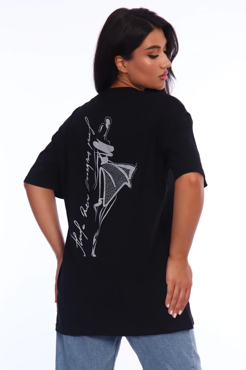 Футболка 89451 (черный)