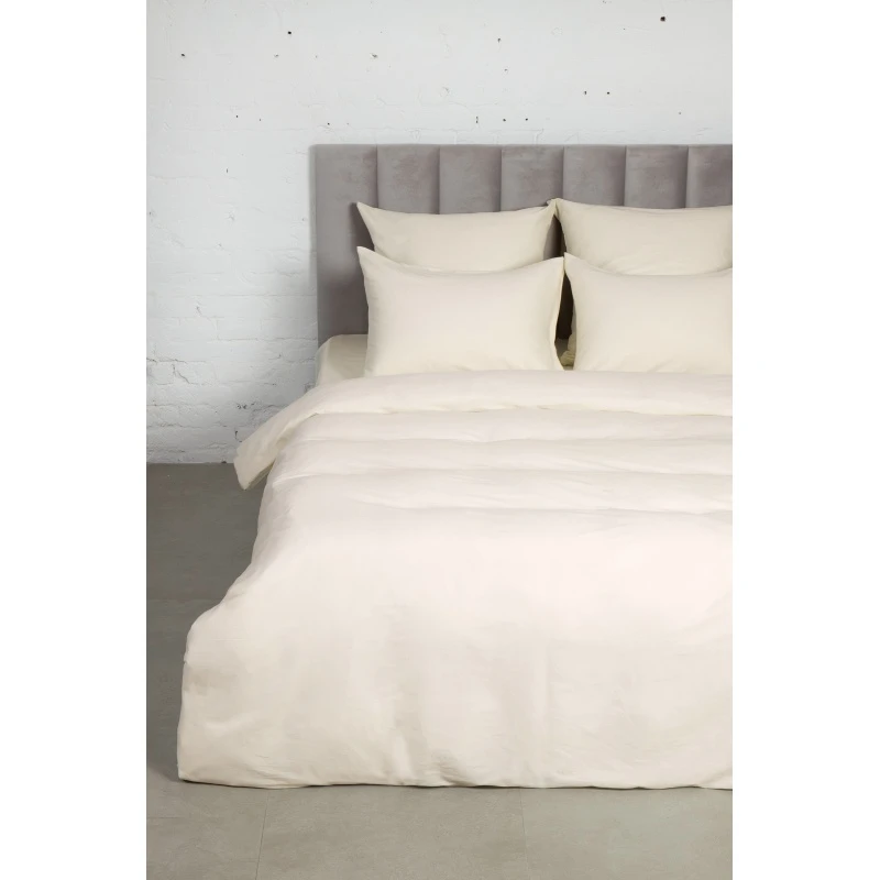 КПБ 4 "ЕА" сатин 130г/м "Жемчужный" р. Евро-Мини арт. 2087 (11-1404) (240 см)