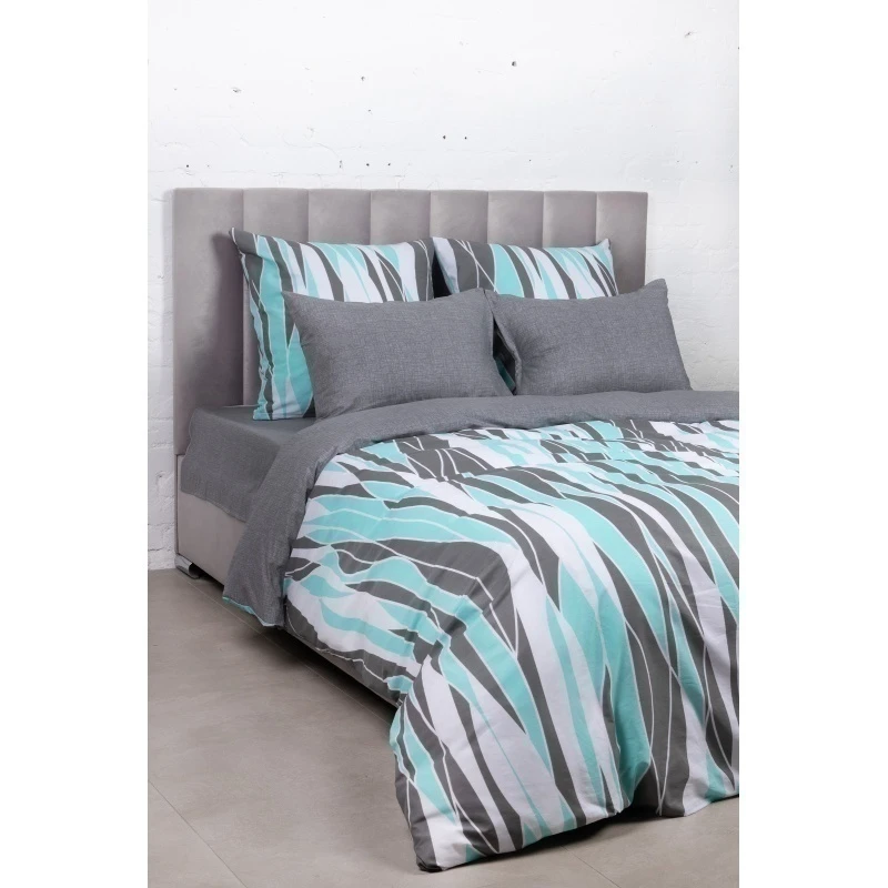 КПБ на пуговицах "ПолиТекс" поплин "Стильное решение" ком. р. 2.0 сп. арт. 6500