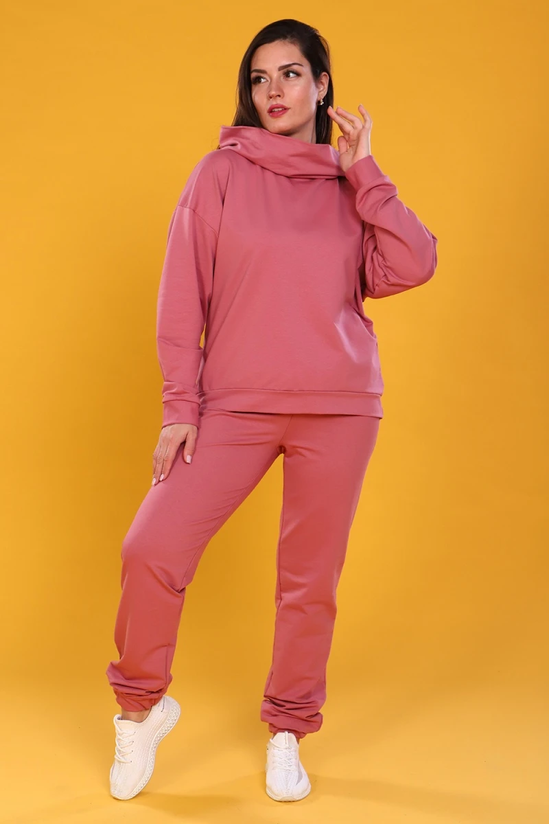 Костюм с брюками 38157 (коралл)