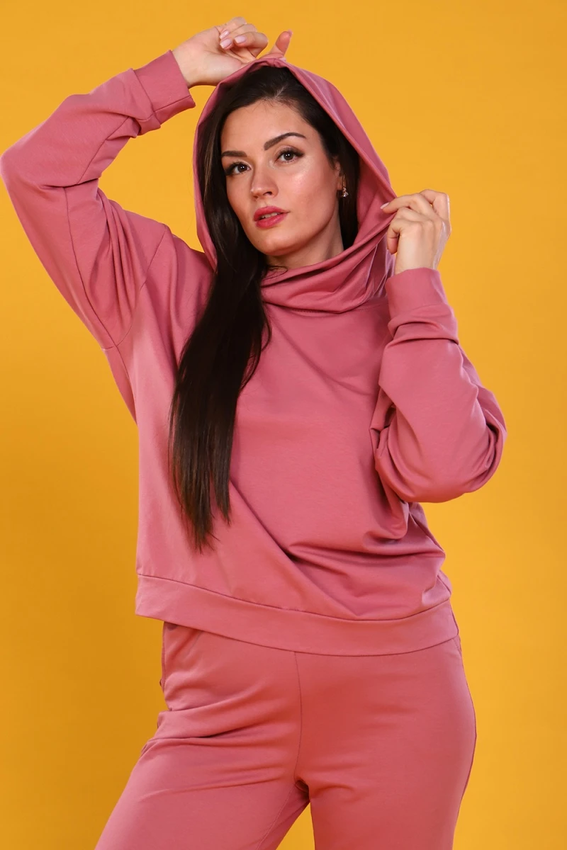 Костюм с брюками 38157 (коралл)