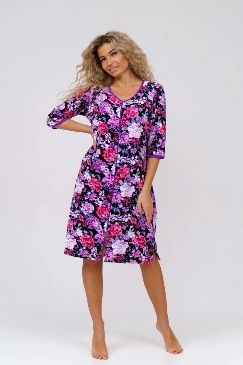 Халат 36686 (фиолетовый)