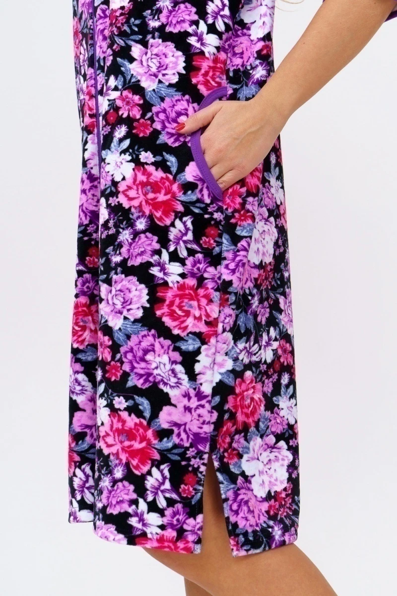 Халат 36686 (фиолетовый)