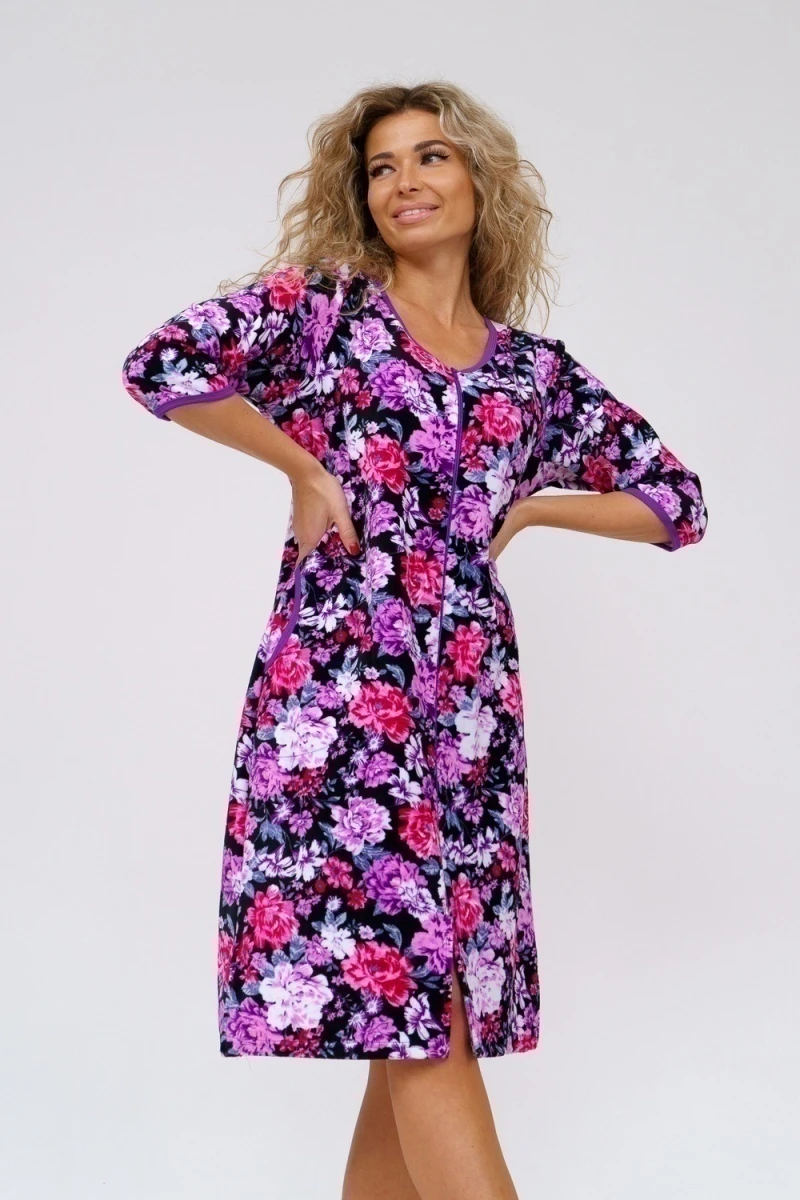 Халат 36686 (фиолетовый)