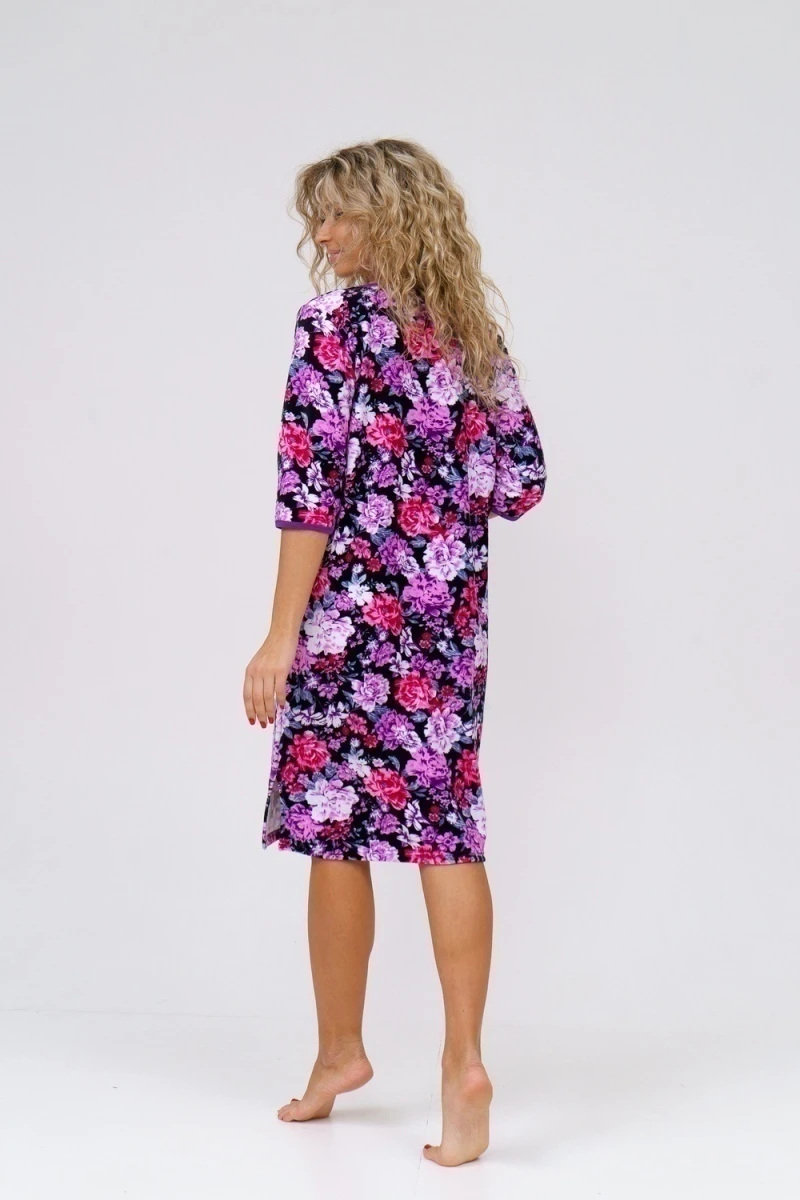 Халат 36686 (фиолетовый)