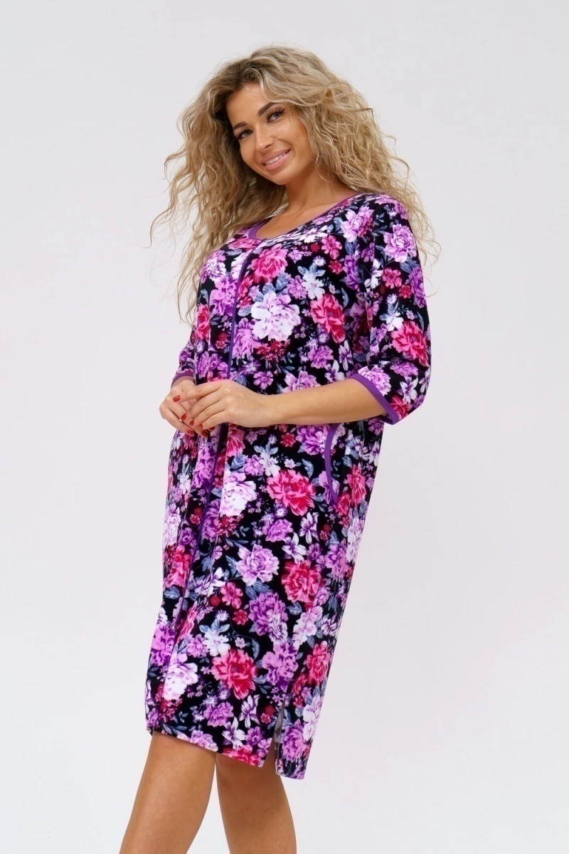 Халат 36686 (фиолетовый)