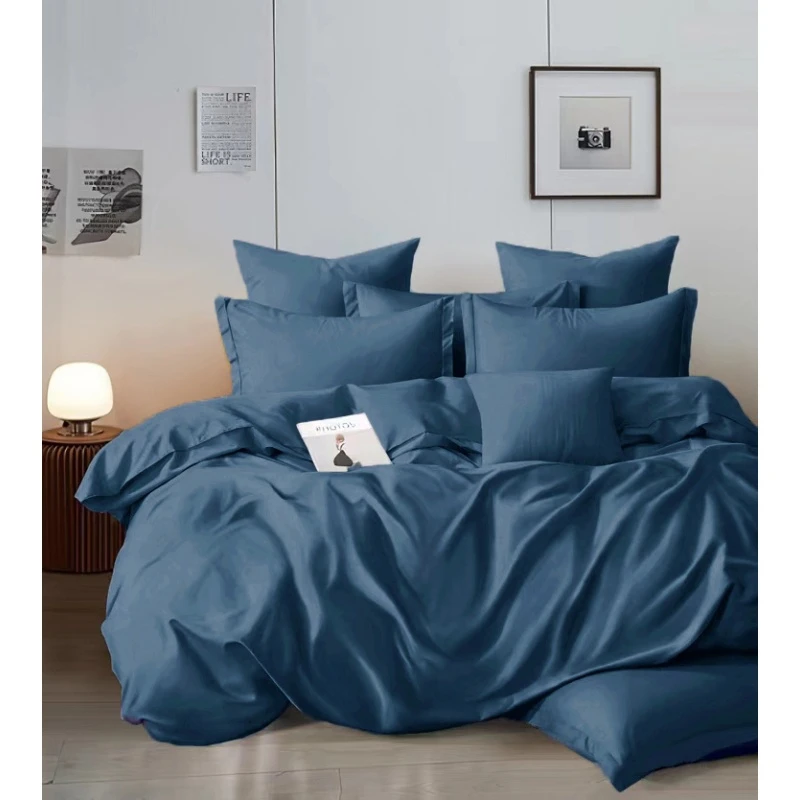 КПБ на пуговицах "ТТ" поплин "ТТ-Морской" р. Евро 2