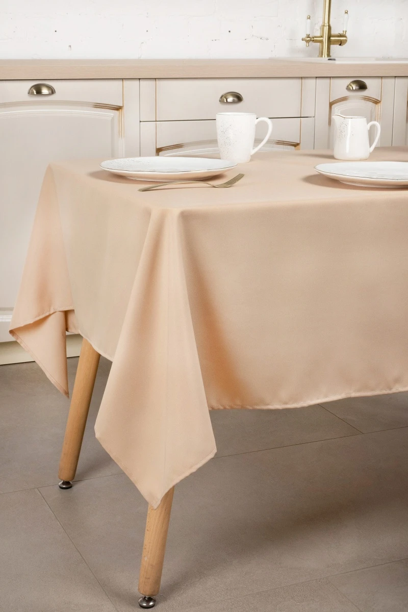 Скатерть из габардина "Пудра" (col. 2)