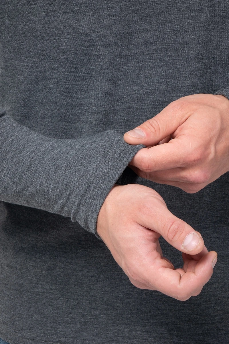 Водолазка мужская с длинным рукавом - 392 - антрацит