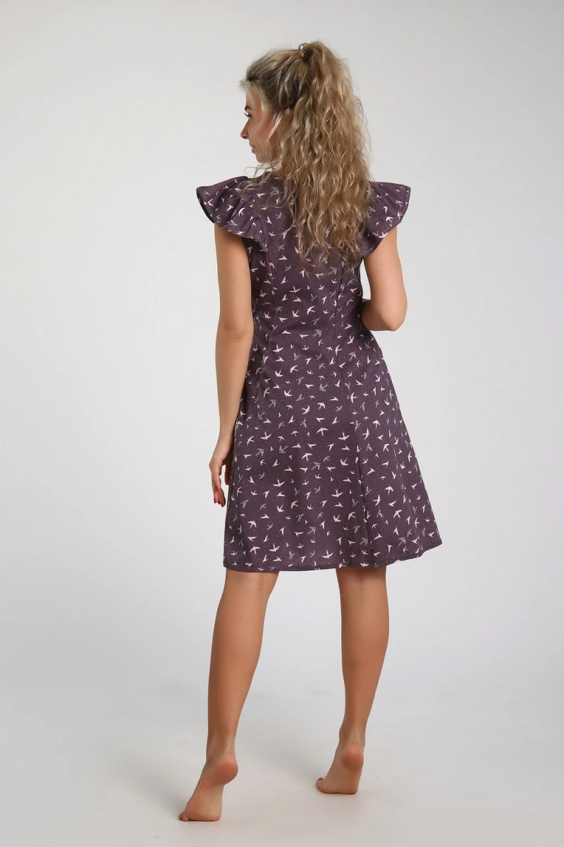 Халат 89399 (бордовый)