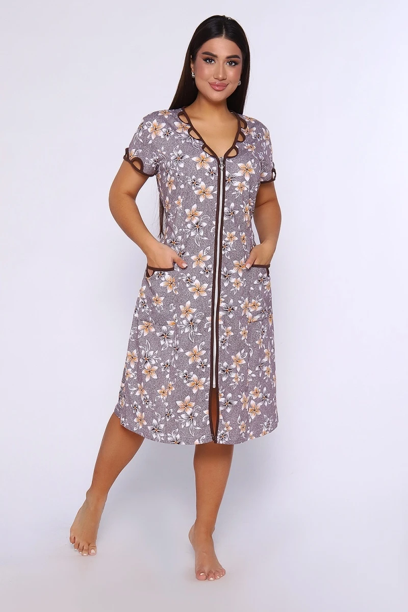 Халат Анданте (коричневый)