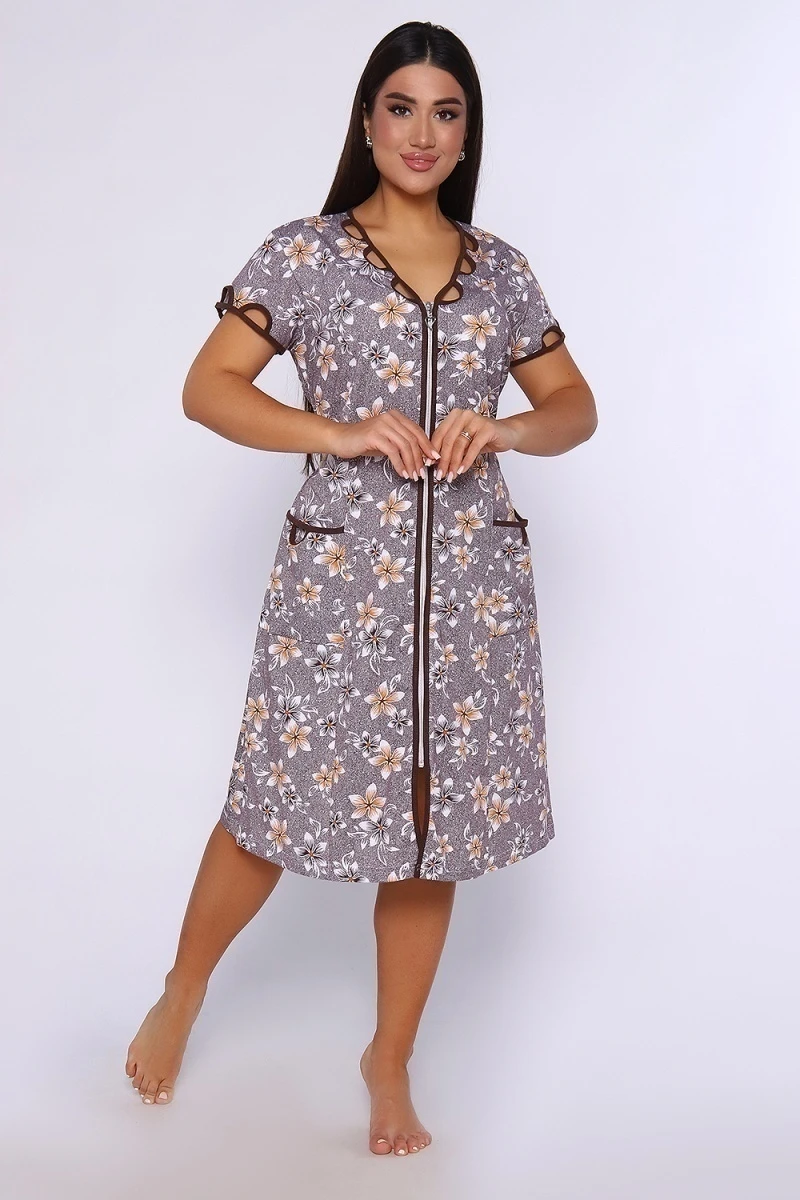 Халат Анданте (коричневый)