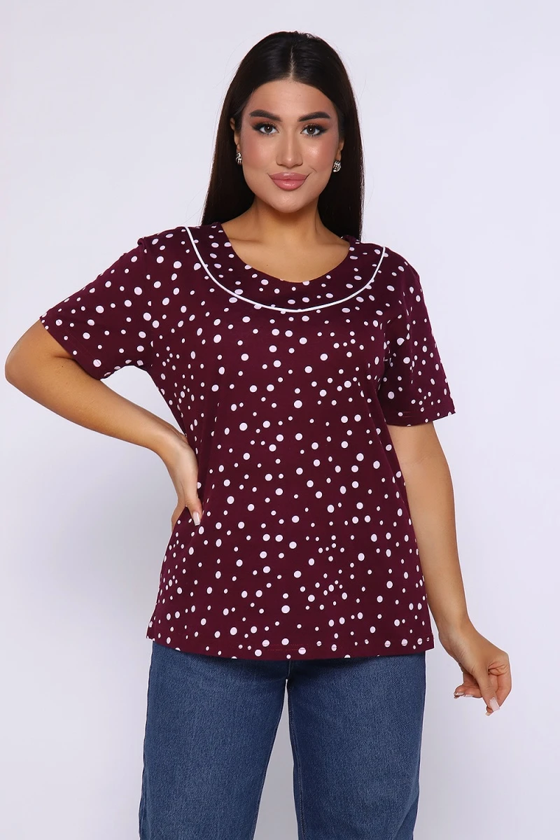 Туника 24281 (бордовый)