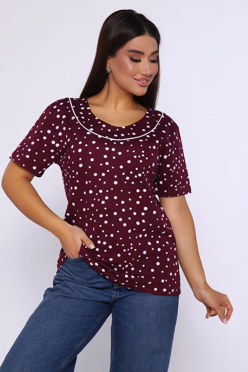 Туника 24281 (бордовый)
