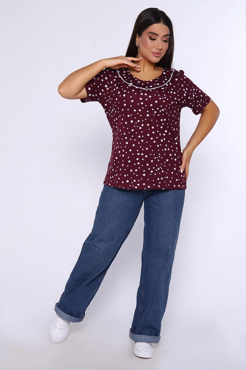 Туника 24281 (бордовый)