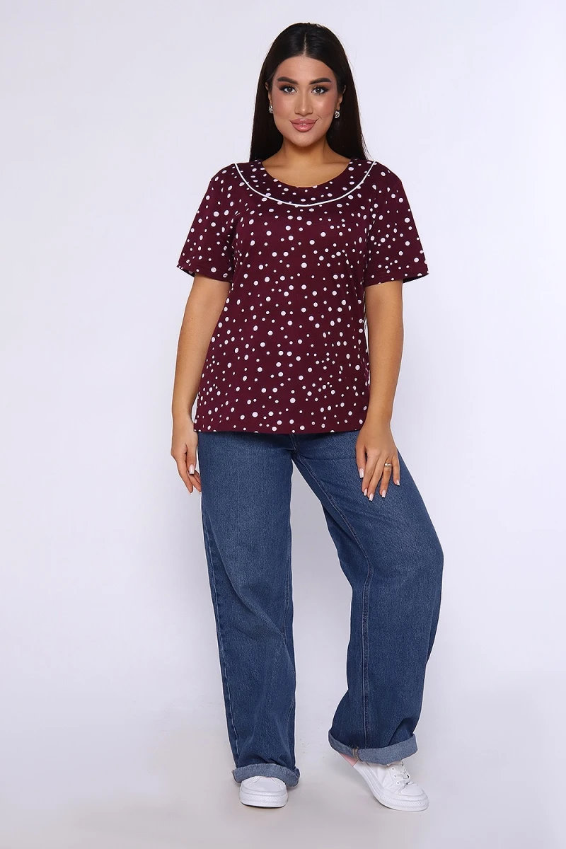 Туника 24281 (бордовый)