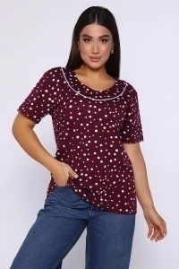 Туника 24281 (бордовый)