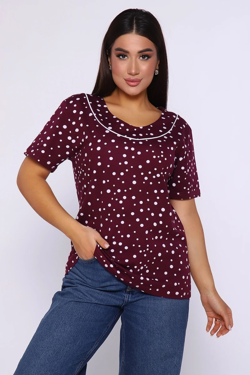 Туника 24281 (бордовый)