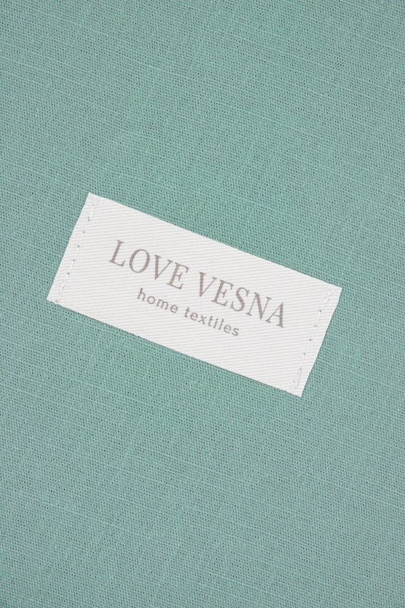 Комплект штор из хлопка (ЭТ) "Ментол" арт. 910