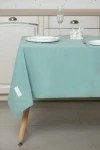 Скатерть из хлопка (ЭТ) "Ментол" (евро-угол) арт. 910