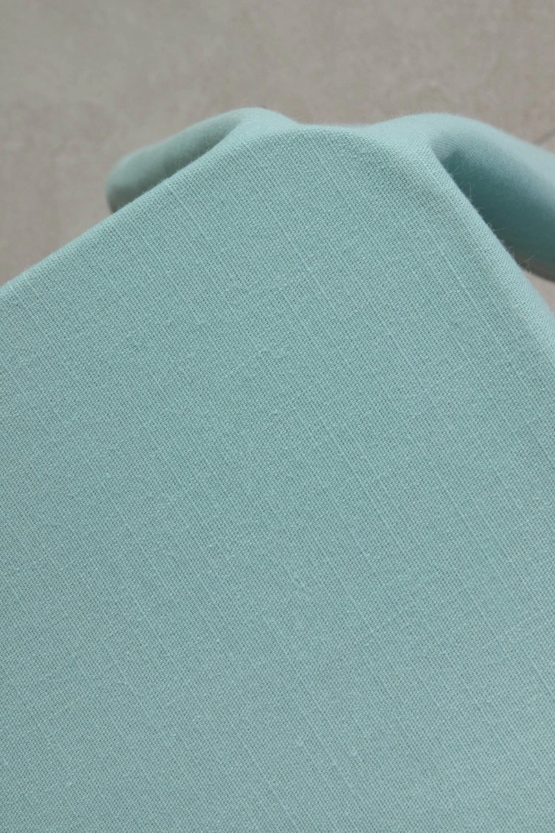 Скатерть из хлопка (ЭТ) "Ментол" (евро-угол) арт. 910