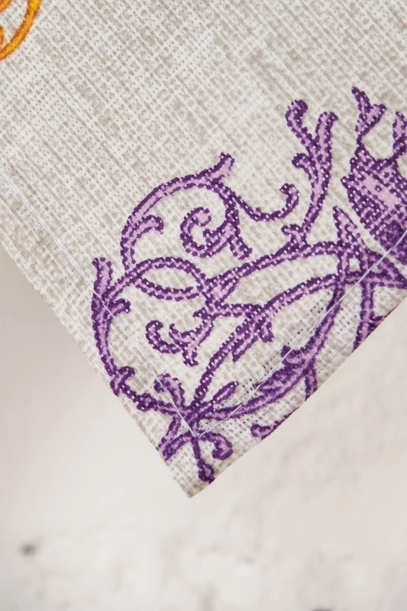 Набор полотенец рогожка (Пром) Микс Лета - 3 шт - 35х75 см