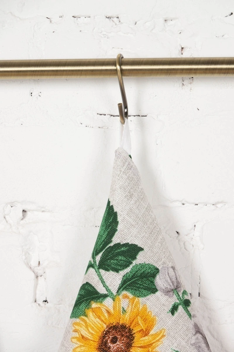 Набор полотенец рогожка (Пром) Микс Лета - 3 шт - 35х75 см