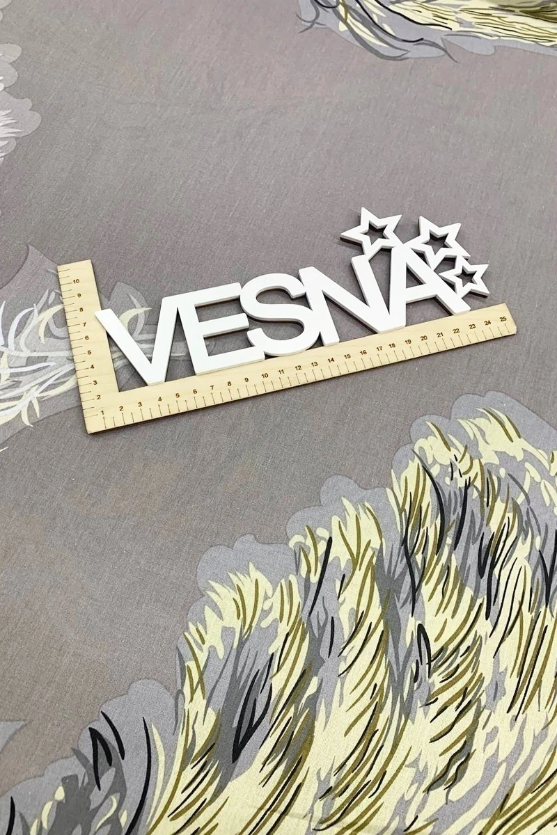 Ткань поплин "ПолиТекс" 110г/м2, 220см "Призрачное перо"