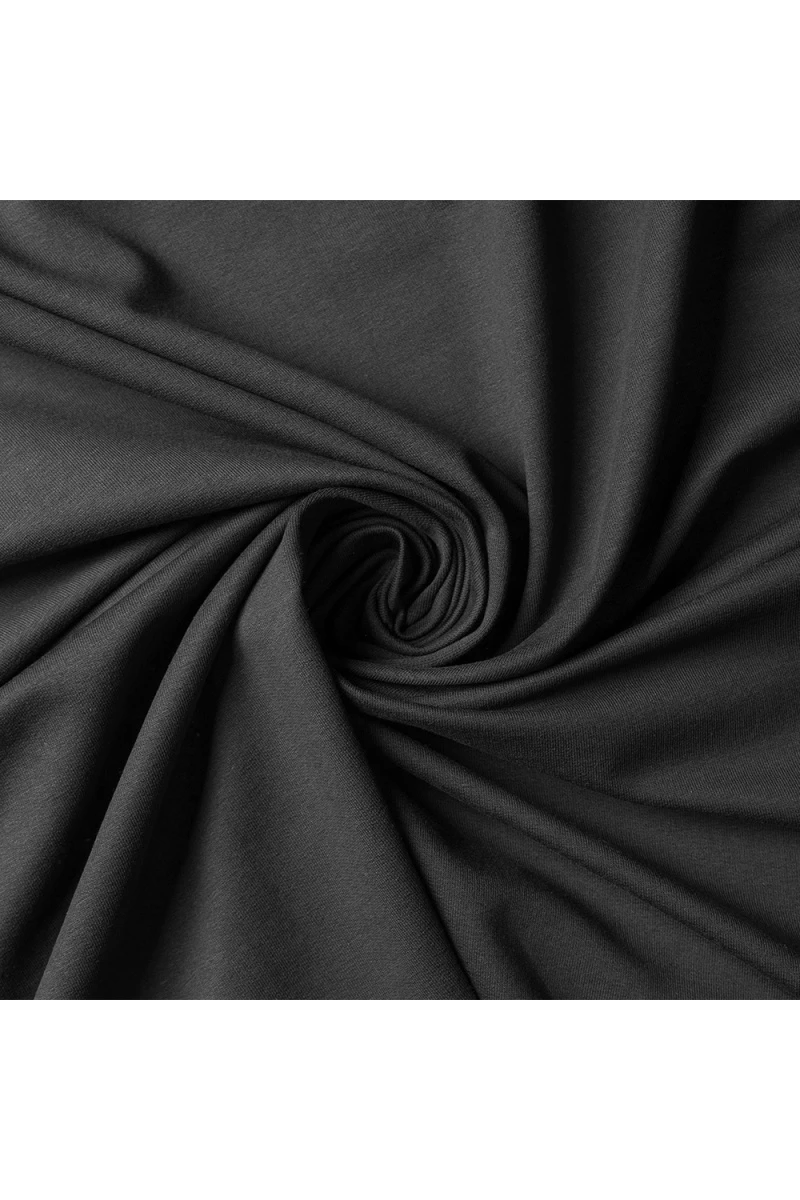 Ткань Футер 2-х нитка 220г/м2, 185см "Графит"