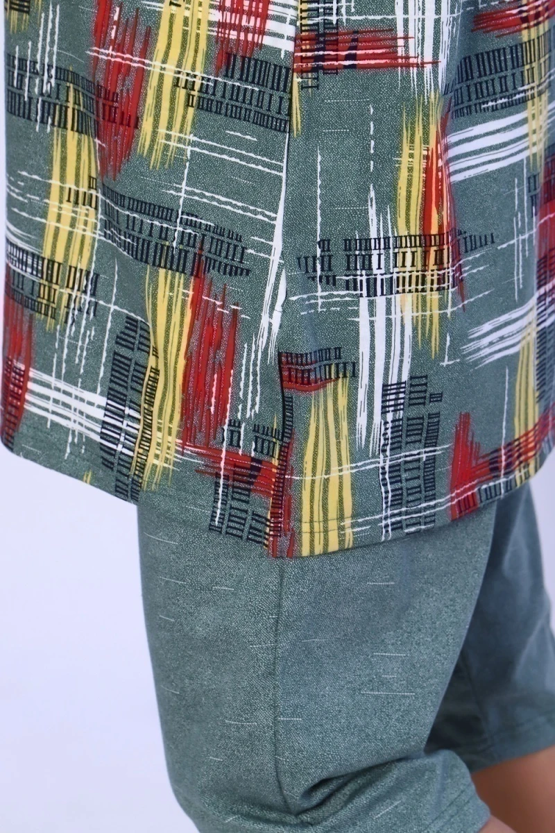 Костюм с бриджами 13130 (зеленый)