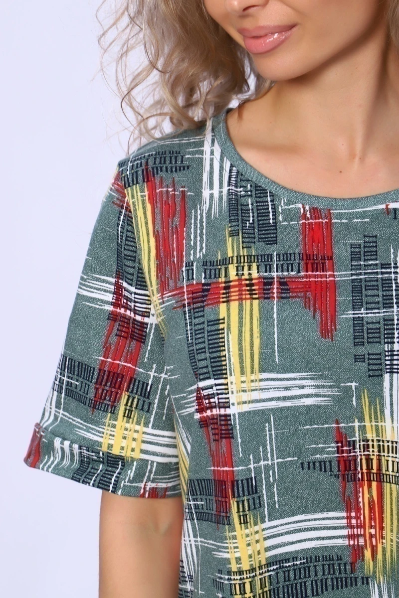 Костюм с бриджами 13130 (зеленый)