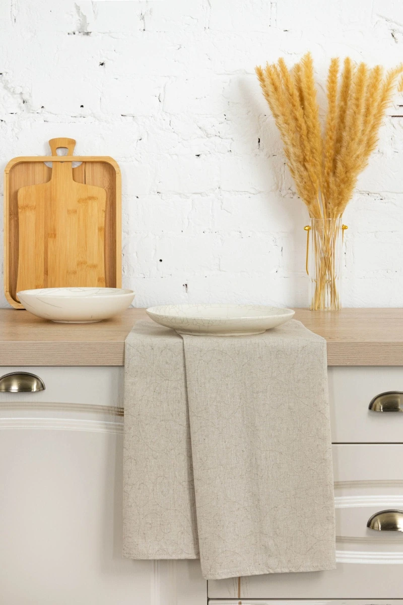 Набор полотенец полулен (ГП) Поэма - 3 шт - 45х60 см