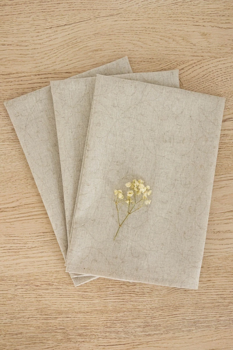 Набор полотенец полулен (ГП) Поэма - 3 шт - 45х60 см