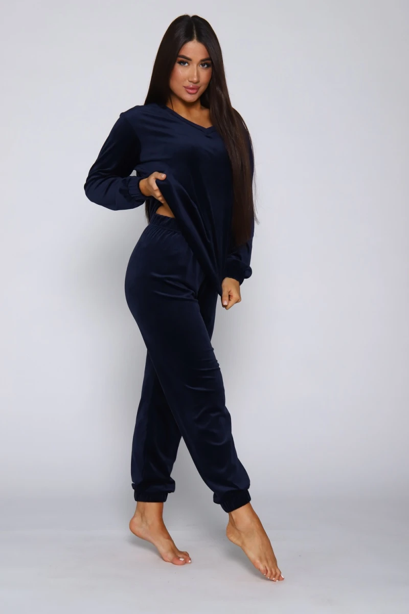 Костюм с брюками 89453 (чернильный)