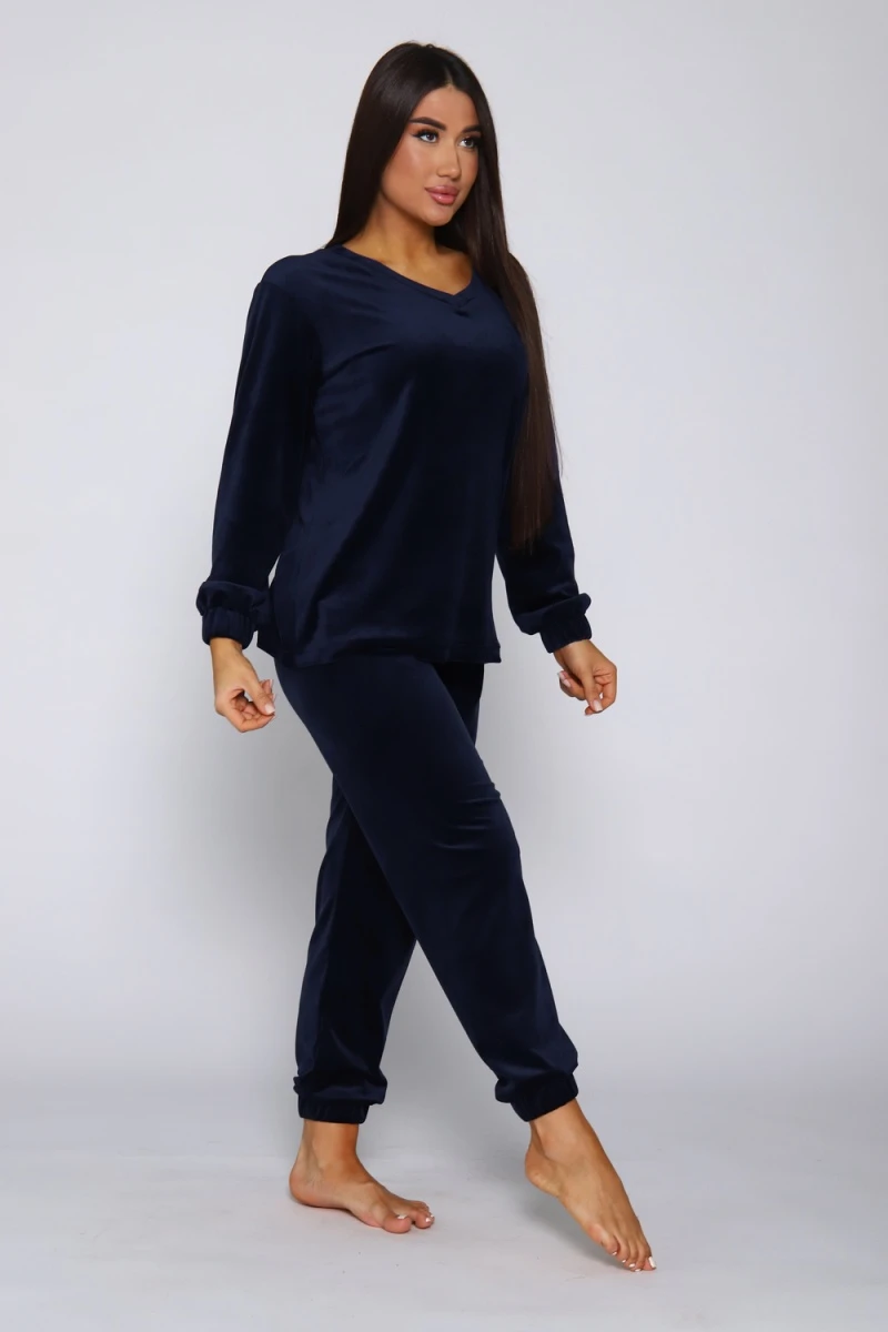 Костюм с брюками 89453 (чернильный)