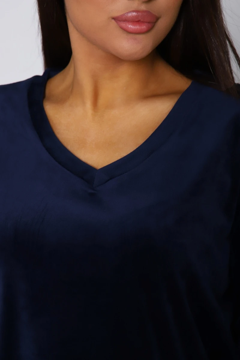 Костюм с брюками 89453 (чернильный)