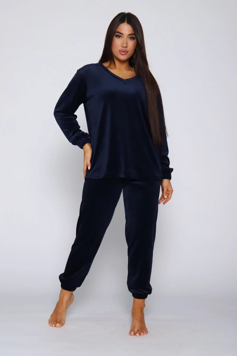 Костюм с брюками 89453 (чернильный)