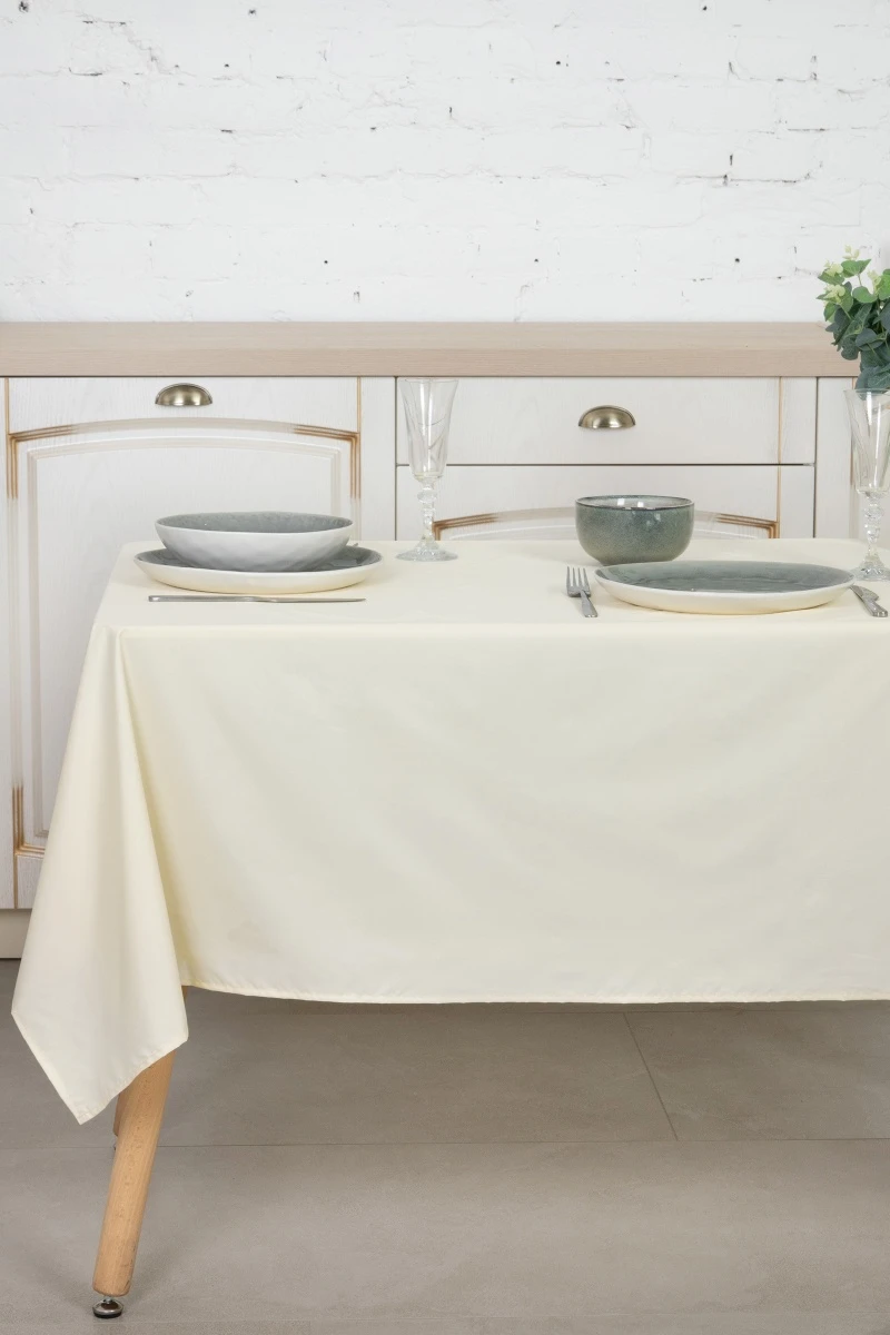 Скатерть водоотталкивающая Дюспо "Ваниль"