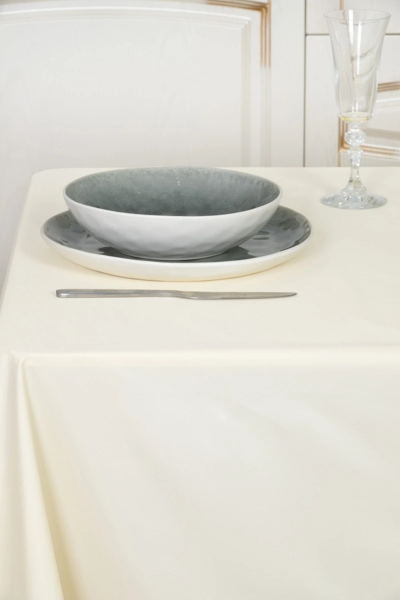 Скатерть водоотталкивающая Дюспо "Ваниль"