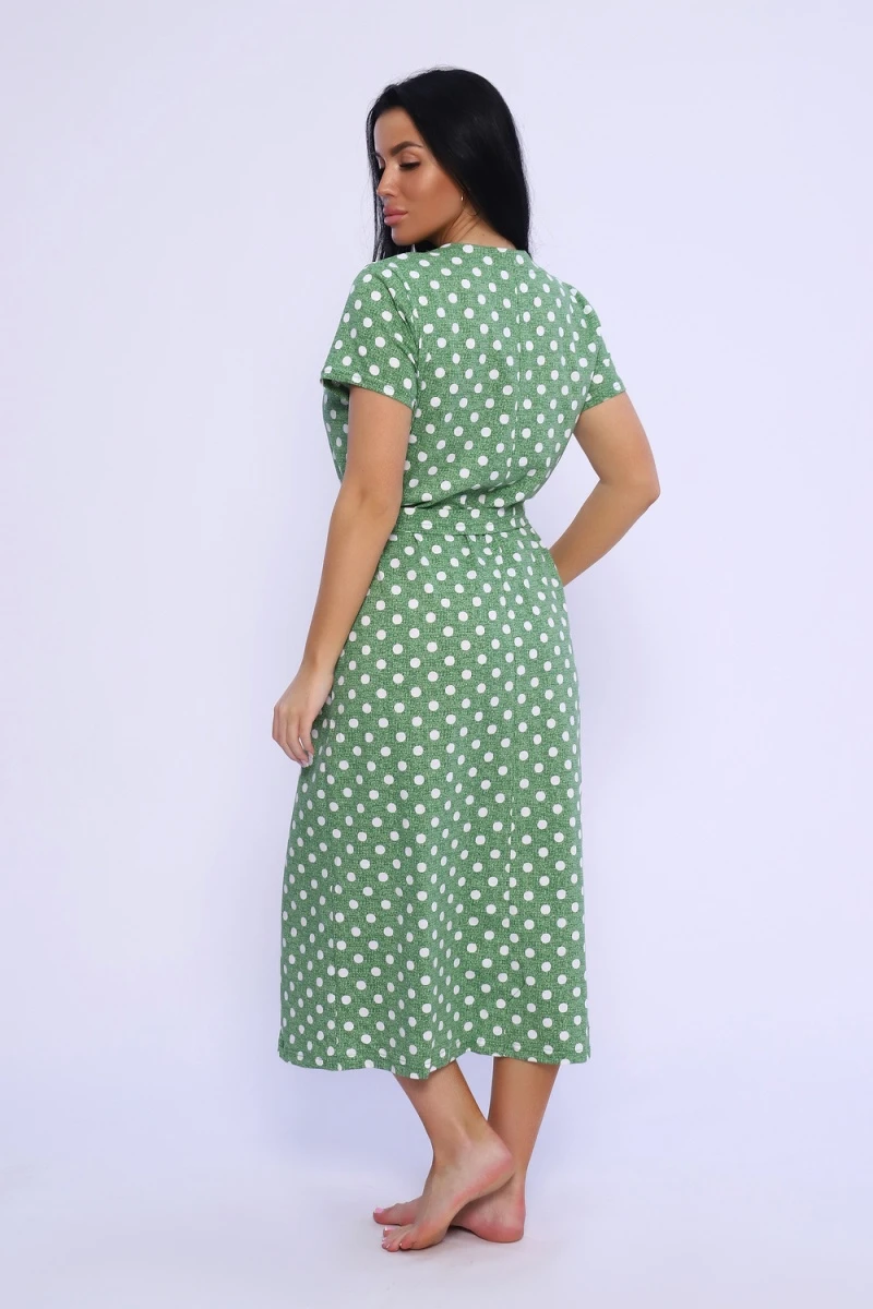 Халат 35327 (горох крупный зеленый)