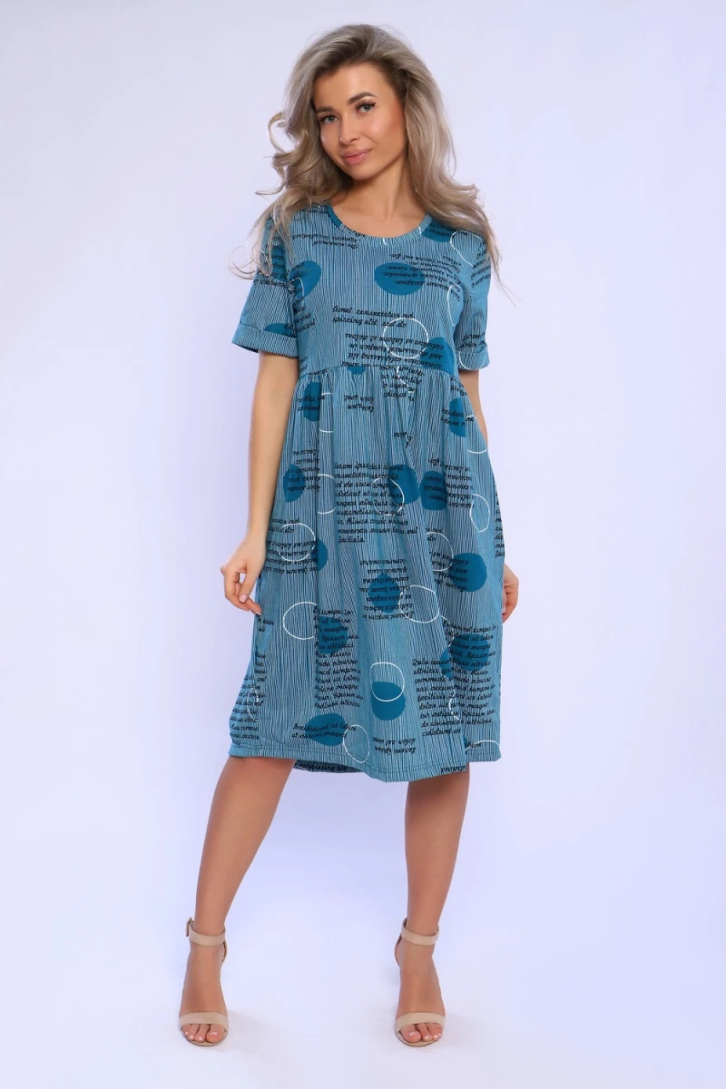 Платье 13142 (зеленый)