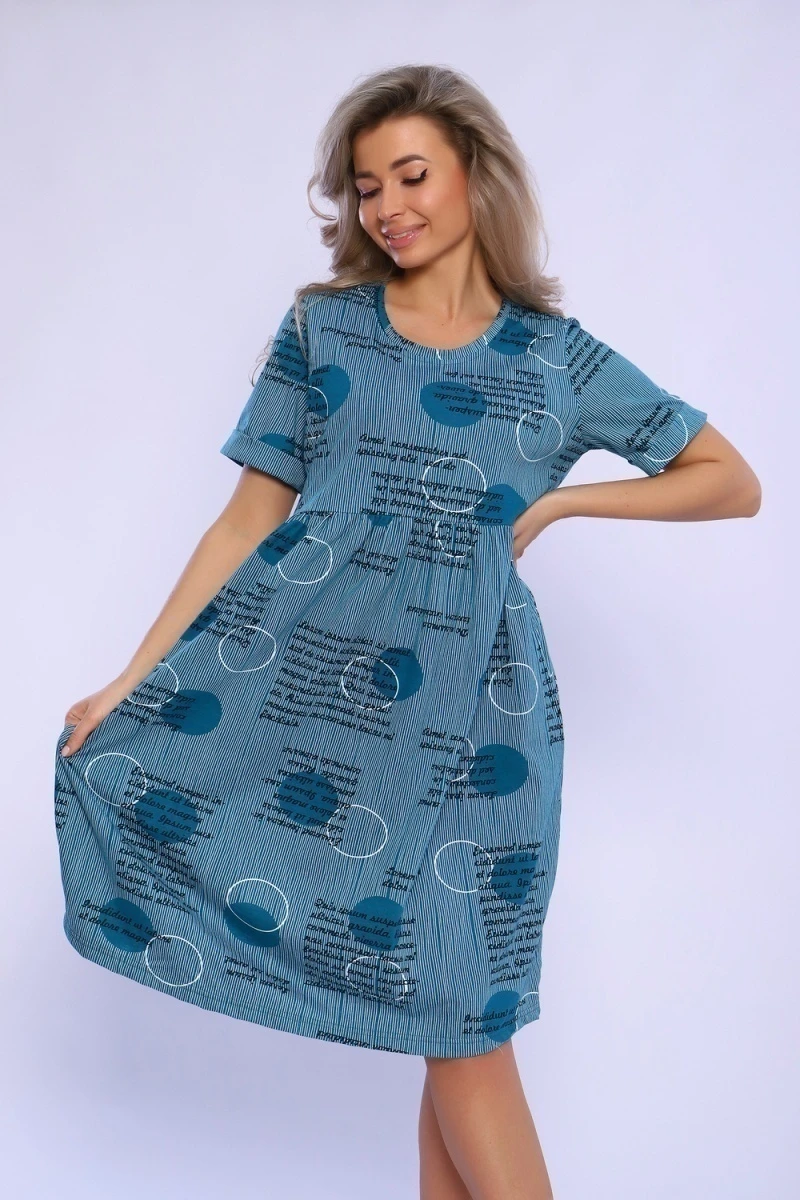 Платье 13142 (зеленый)