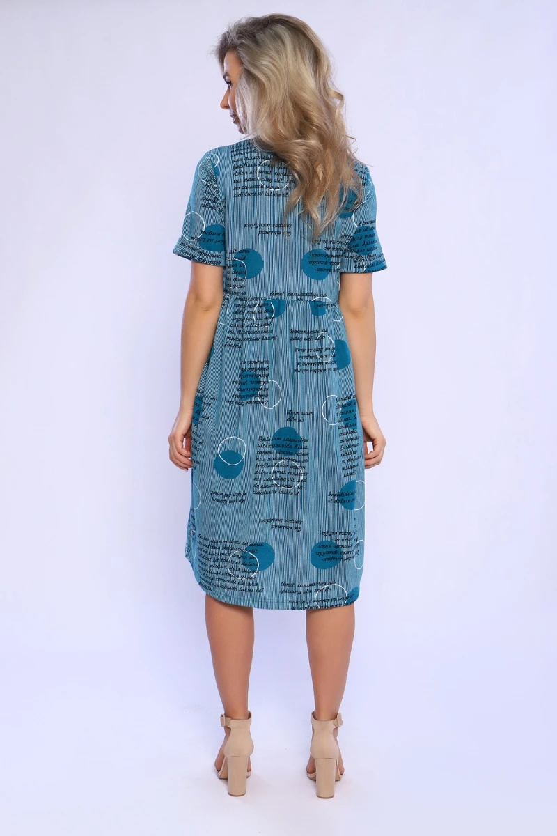 Платье 13142 (зеленый)