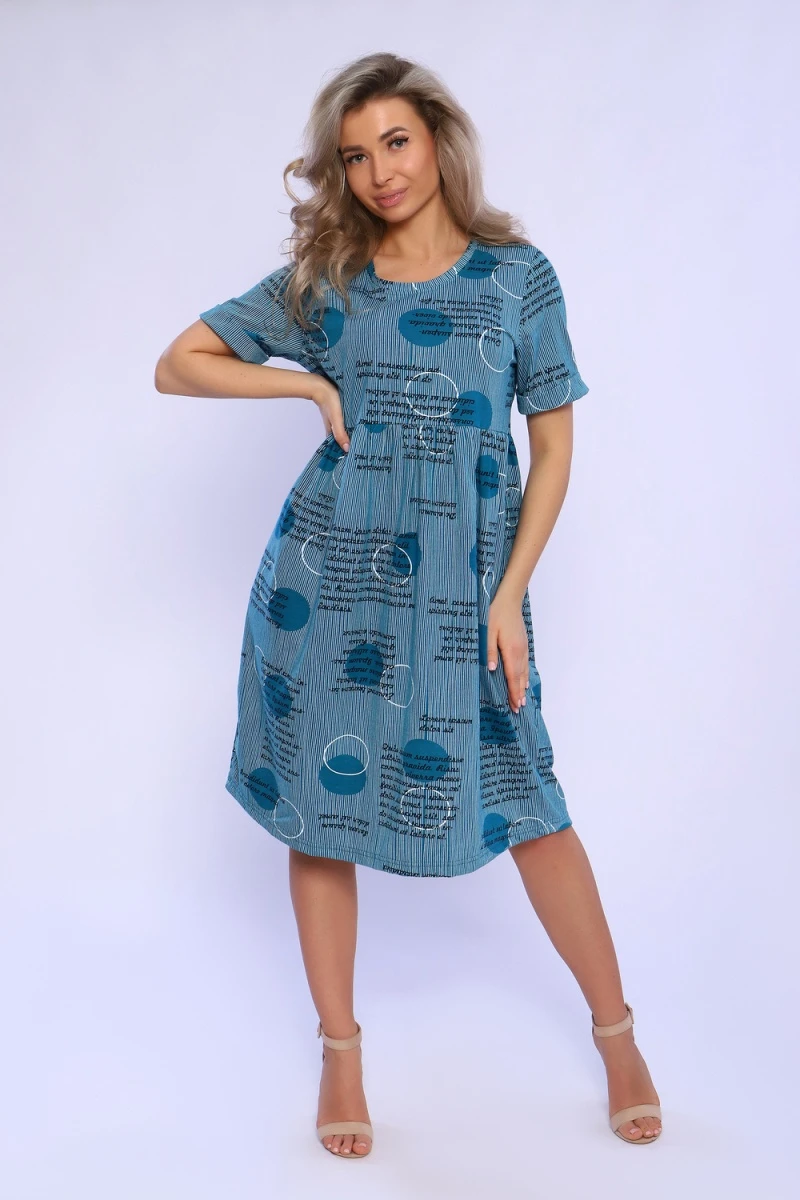 Платье 13142 (зеленый)