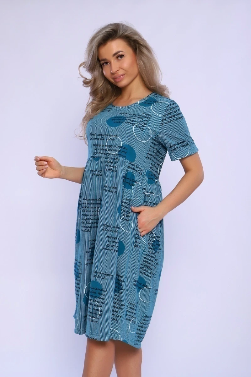 Платье 13142 (зеленый)