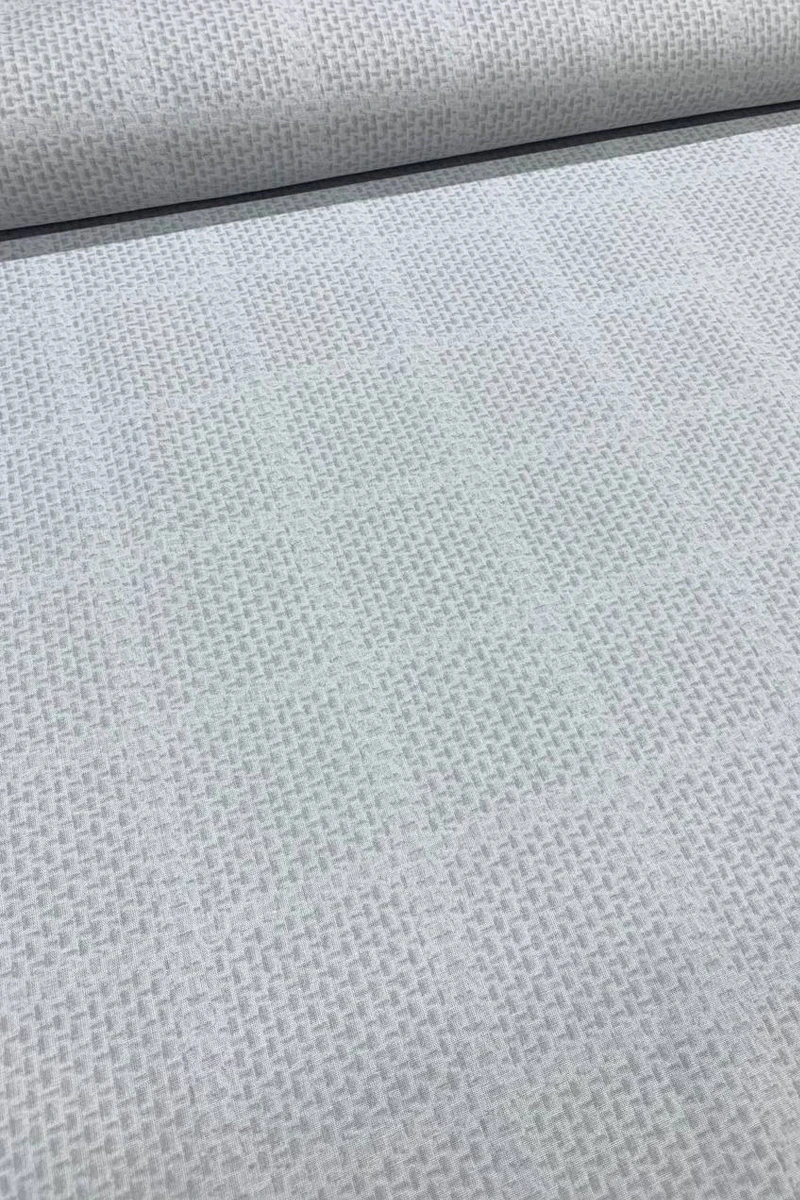 Ткань поплин "ПолиТекс" 110г/м2, 220см "Текстура (квадраты)"