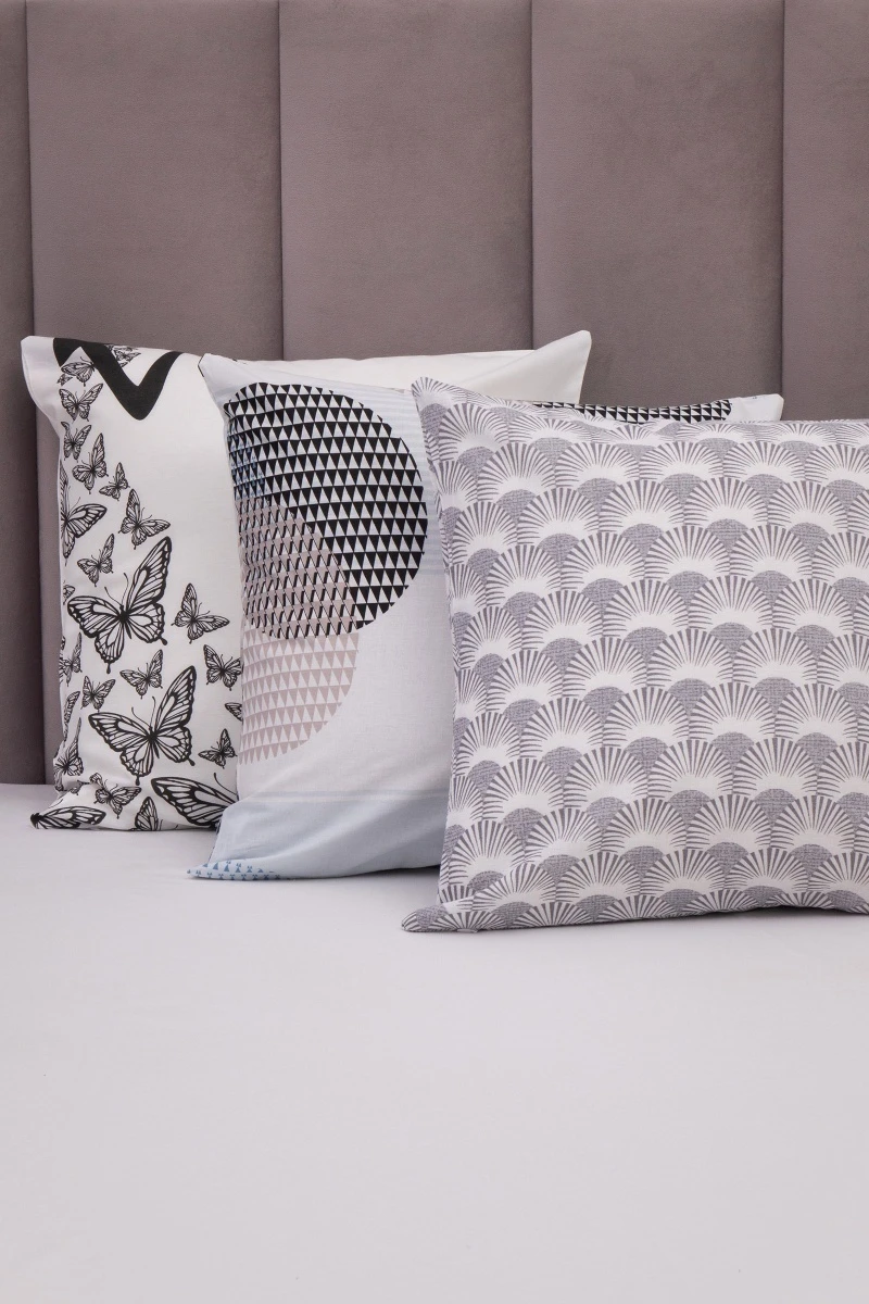 Наволочка бязь "Цветы-Узоры", расцветки в ассортименте