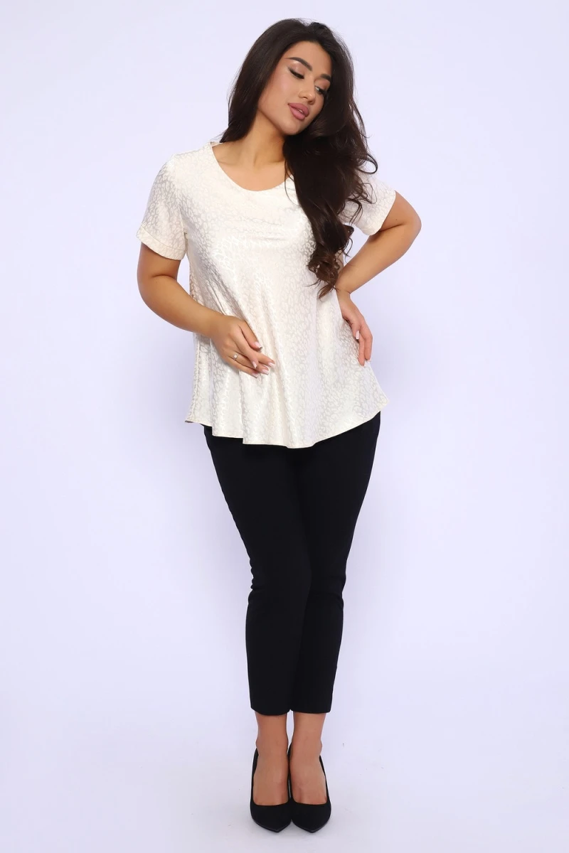 Блузка 32723 (кремовый)