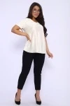 Блузка 32723 (кремовый)